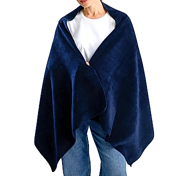 Lacivert Polar Şal