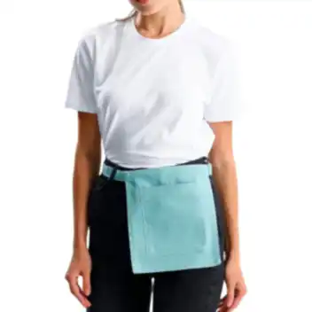 Riga Bistro Önlük - Açık Mavi