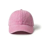 Açık Pembe Yıkamalı Gabardin Şapka