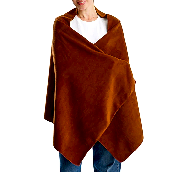 Kahverengi Polar Şal