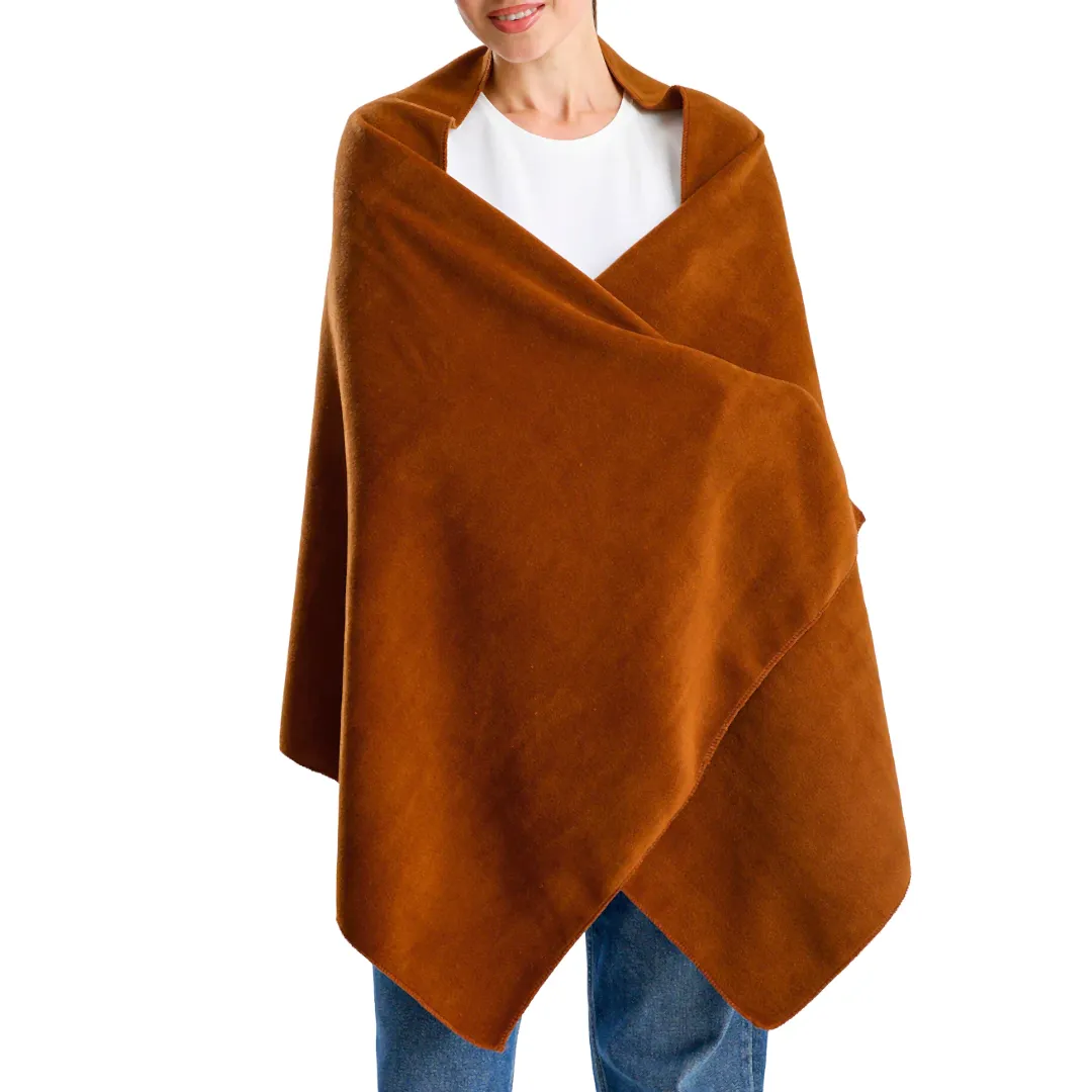 Kahverengi Polar Şal