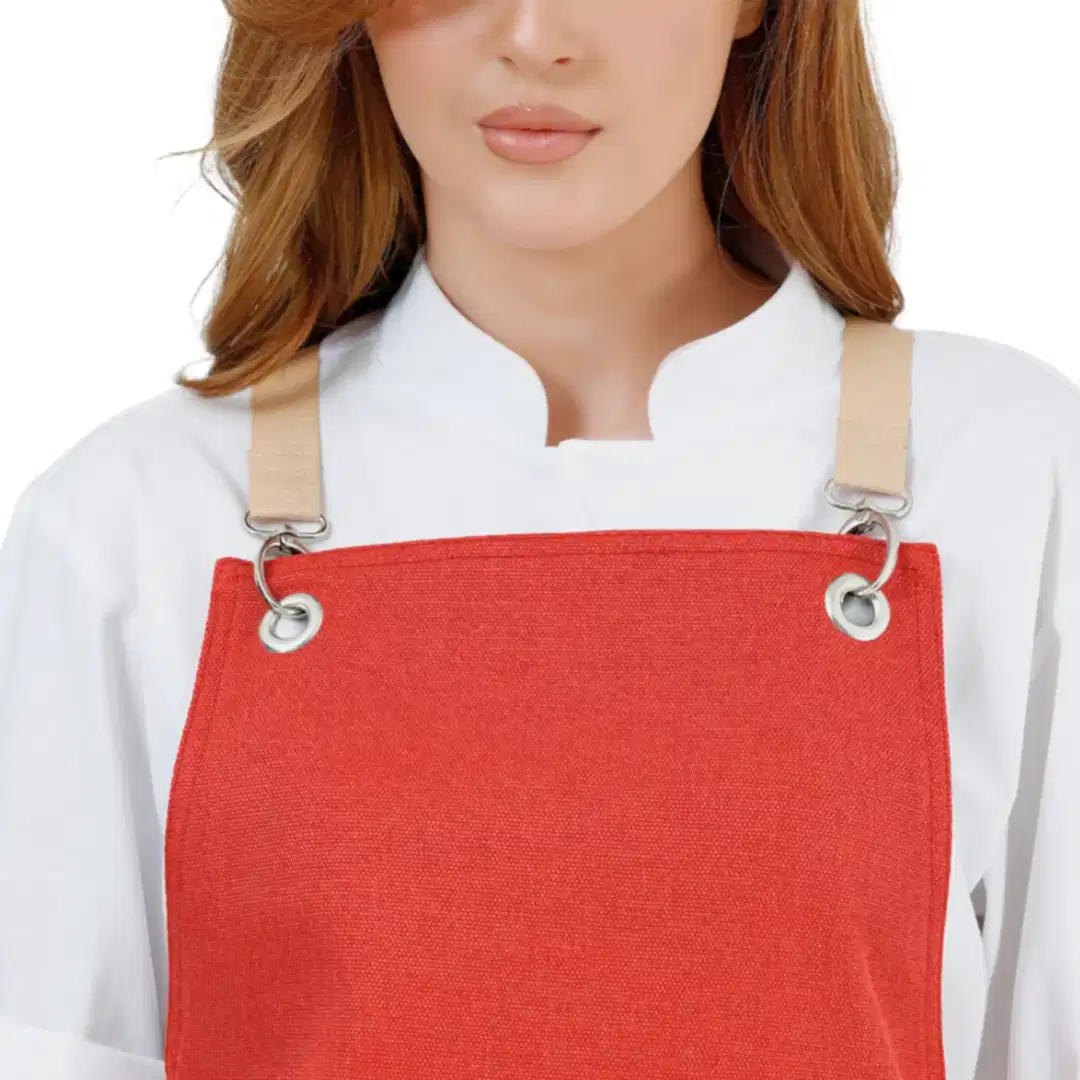 Berlin Önlük - Narçiçeği Kırmızı