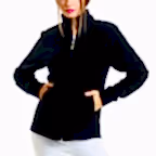 Siyah Polar Sweatshirt