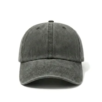 Antrasit Yıkamalı Gabardin Şapka