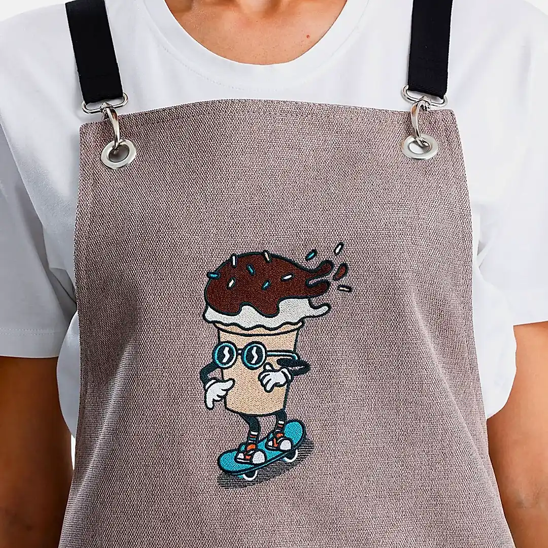 Hazır Nakışlı Önlükler - Dondurma Taş