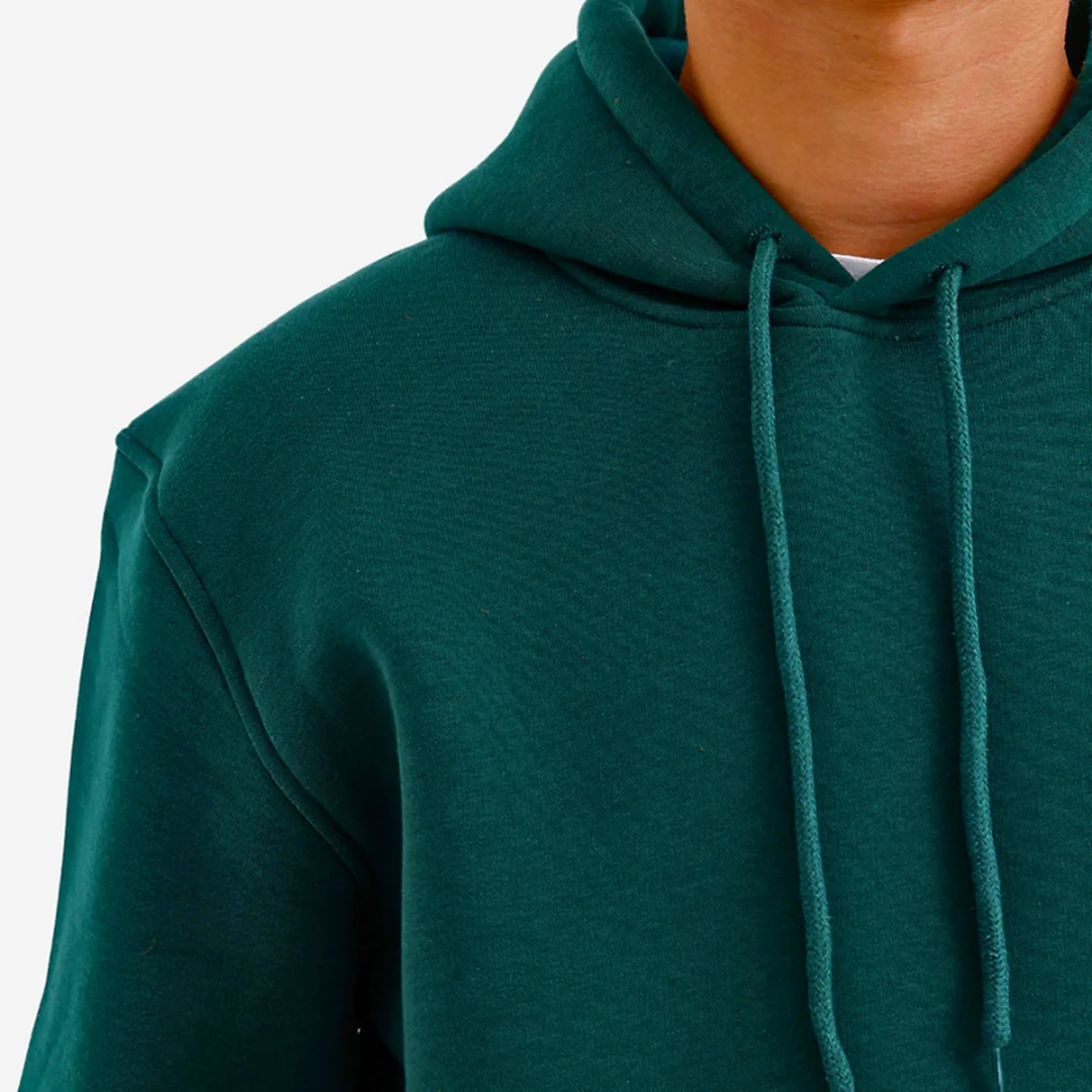 Yeşil Kapüşonlu Sweatshirt