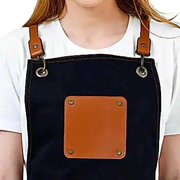 İstanbul Önlük - Siyah Kot (Denim)