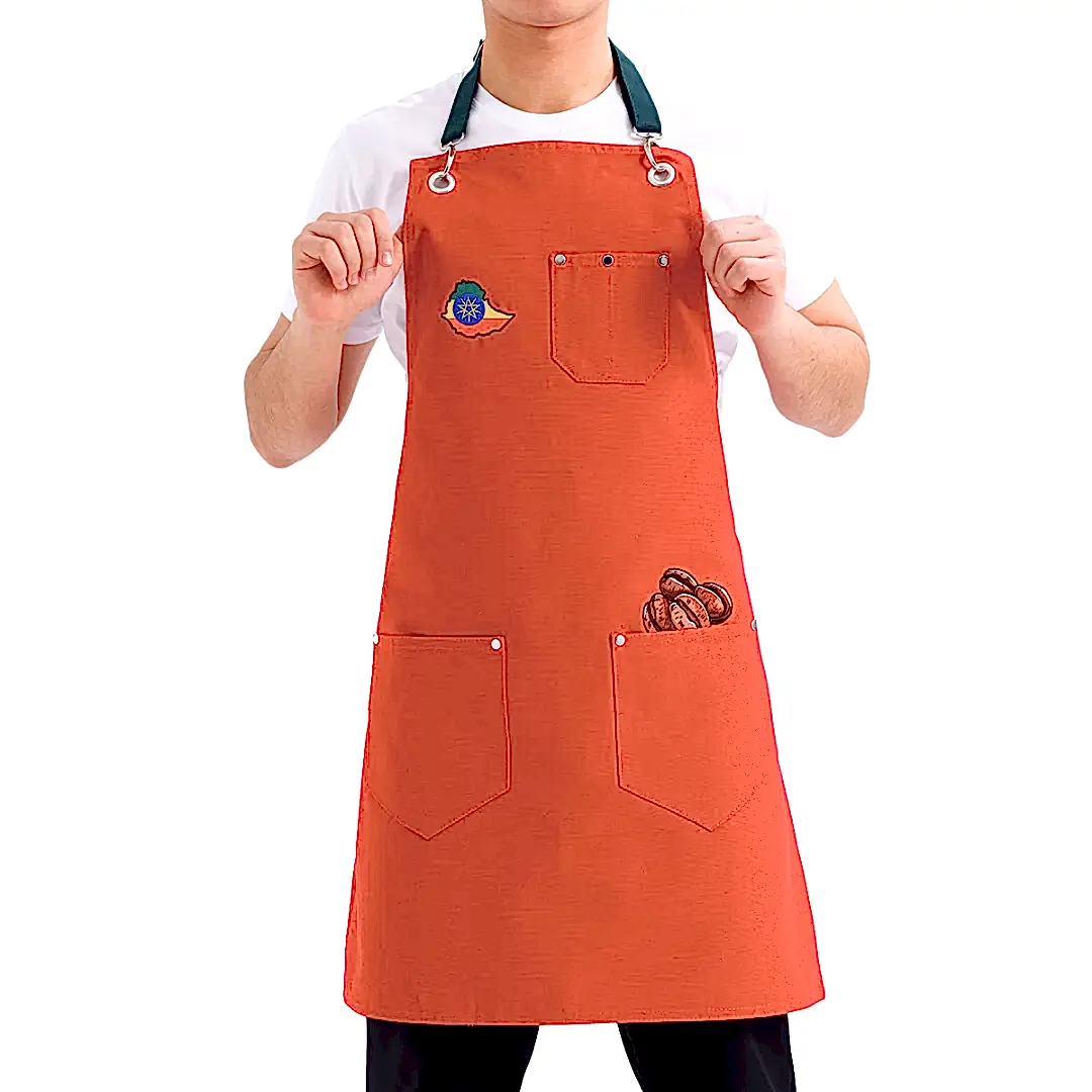 Hazır Nakışlı Önlükler - Ethiophia Coffee