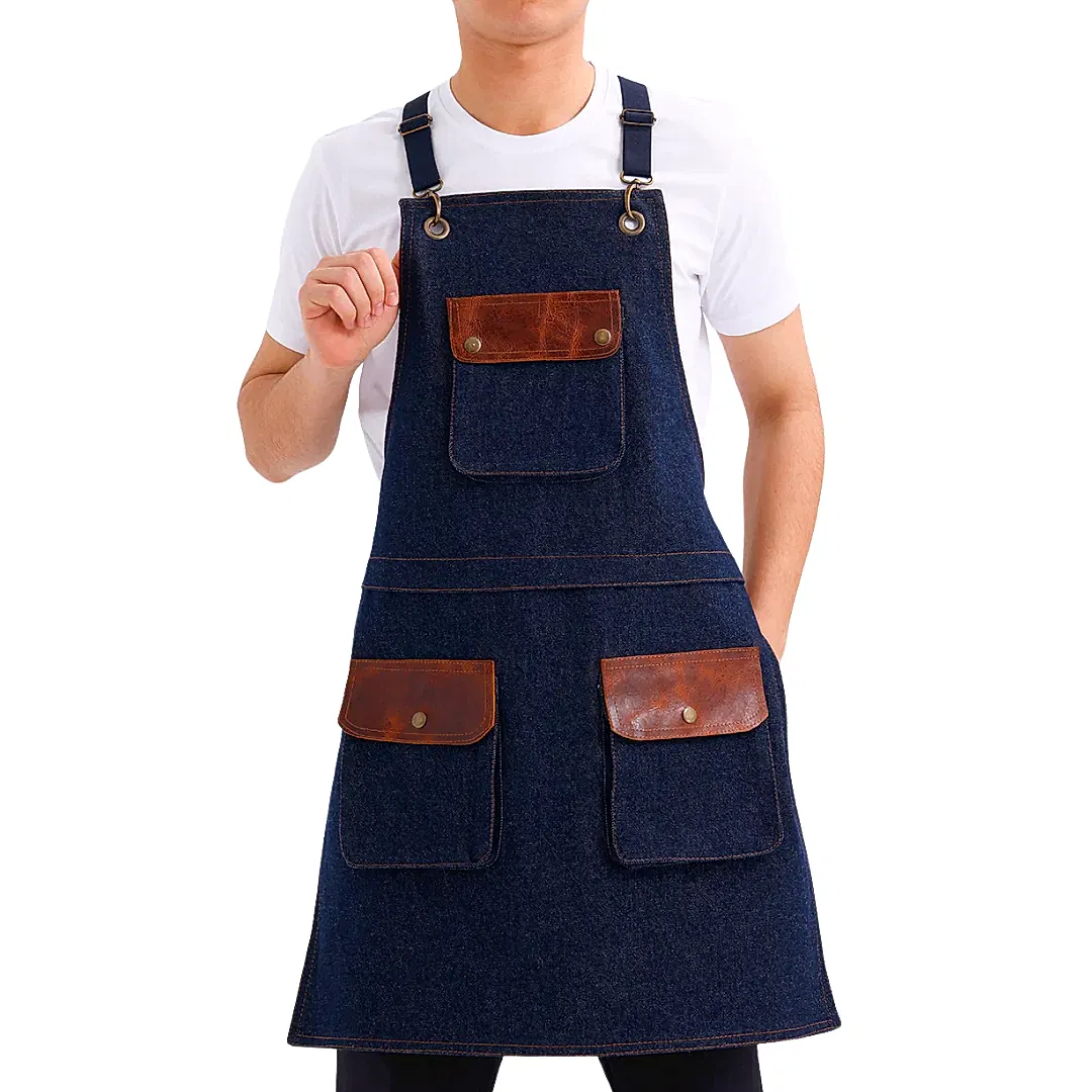 Prag Önlük - Mavi Kot (Denim)