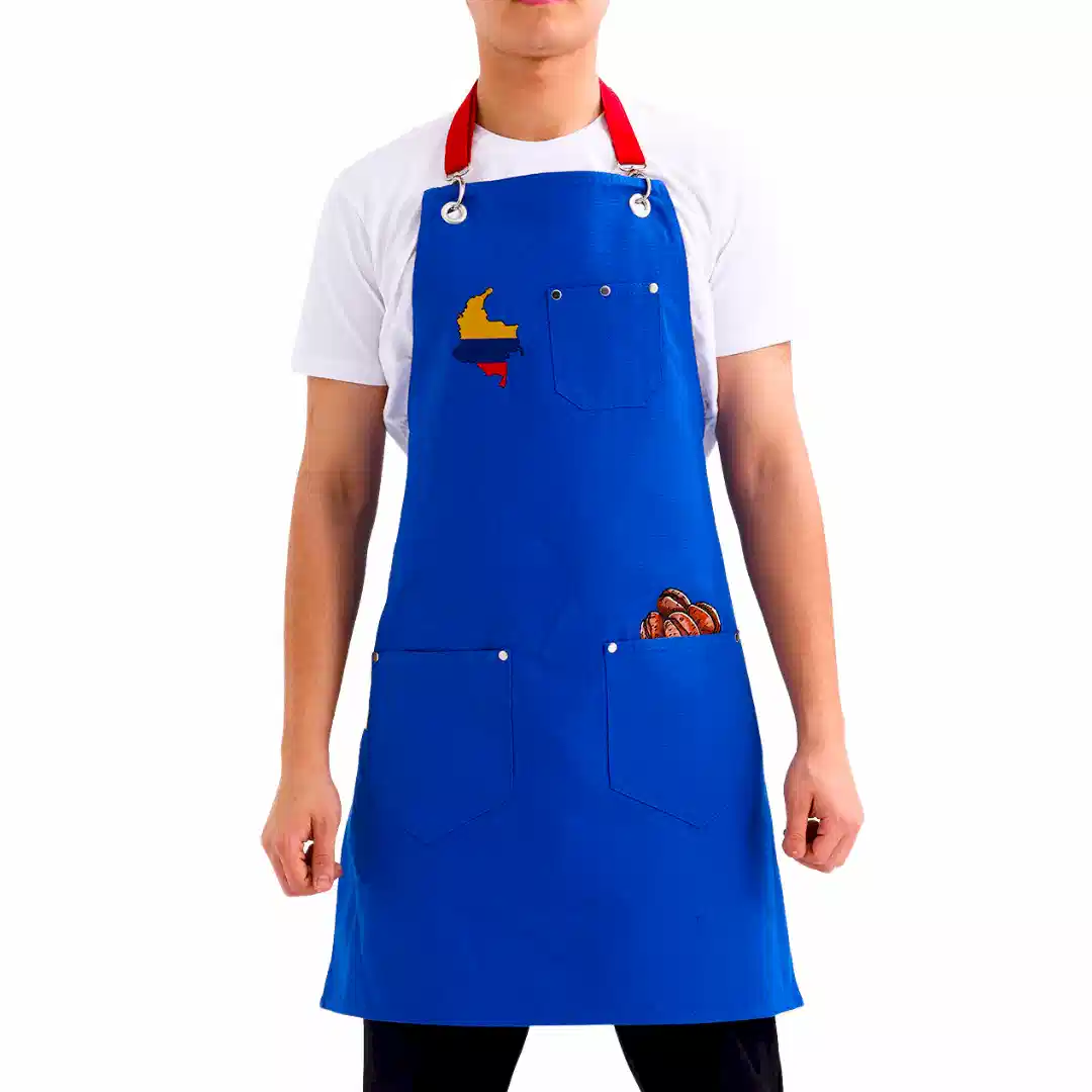 Hazır Nakışlı Önlükler - Colombia Coffee