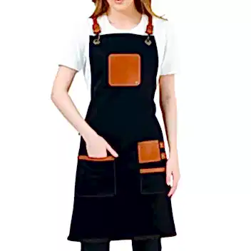 İstanbul Önlük - Siyah Kot (Denim)