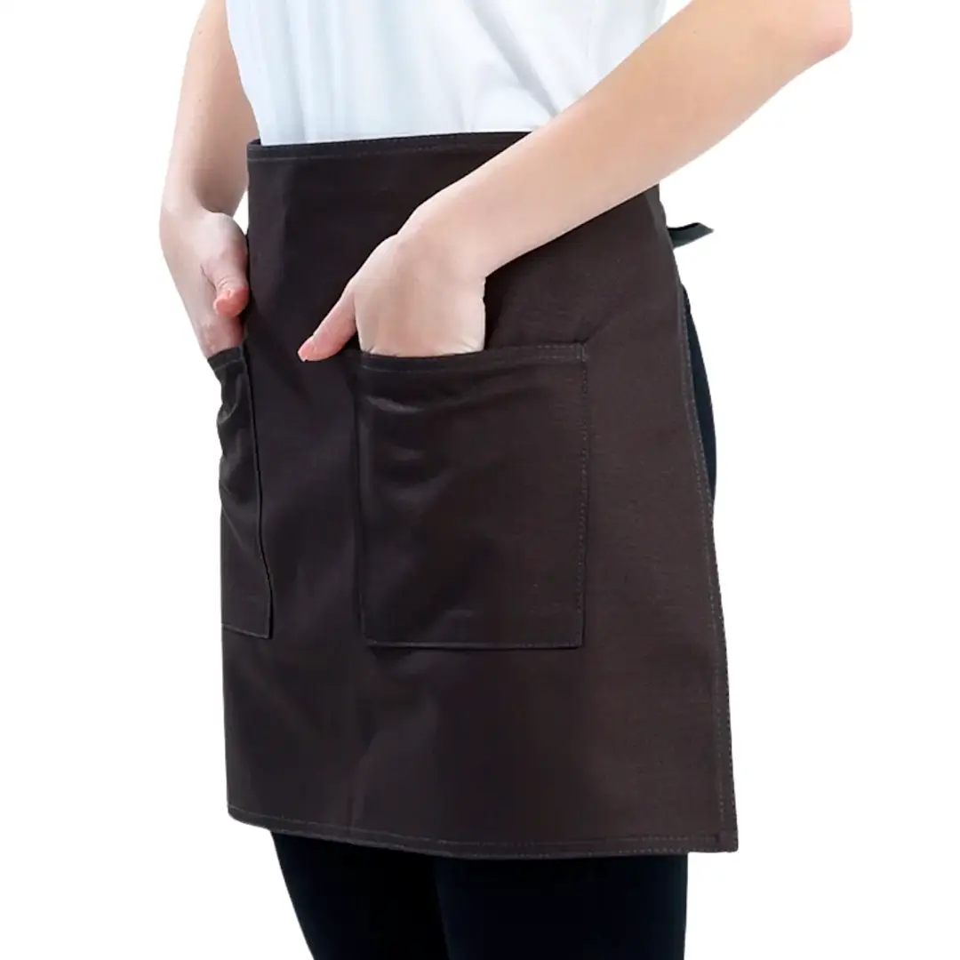 Tokyo Bistro Önlük - Koyu Kahverengi