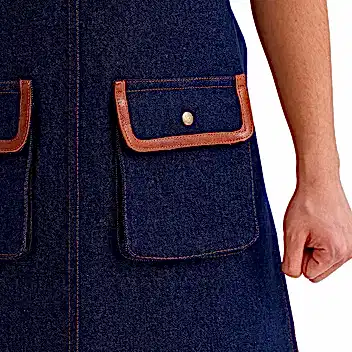 Paris Önlük - Mavi Kot (Denim)