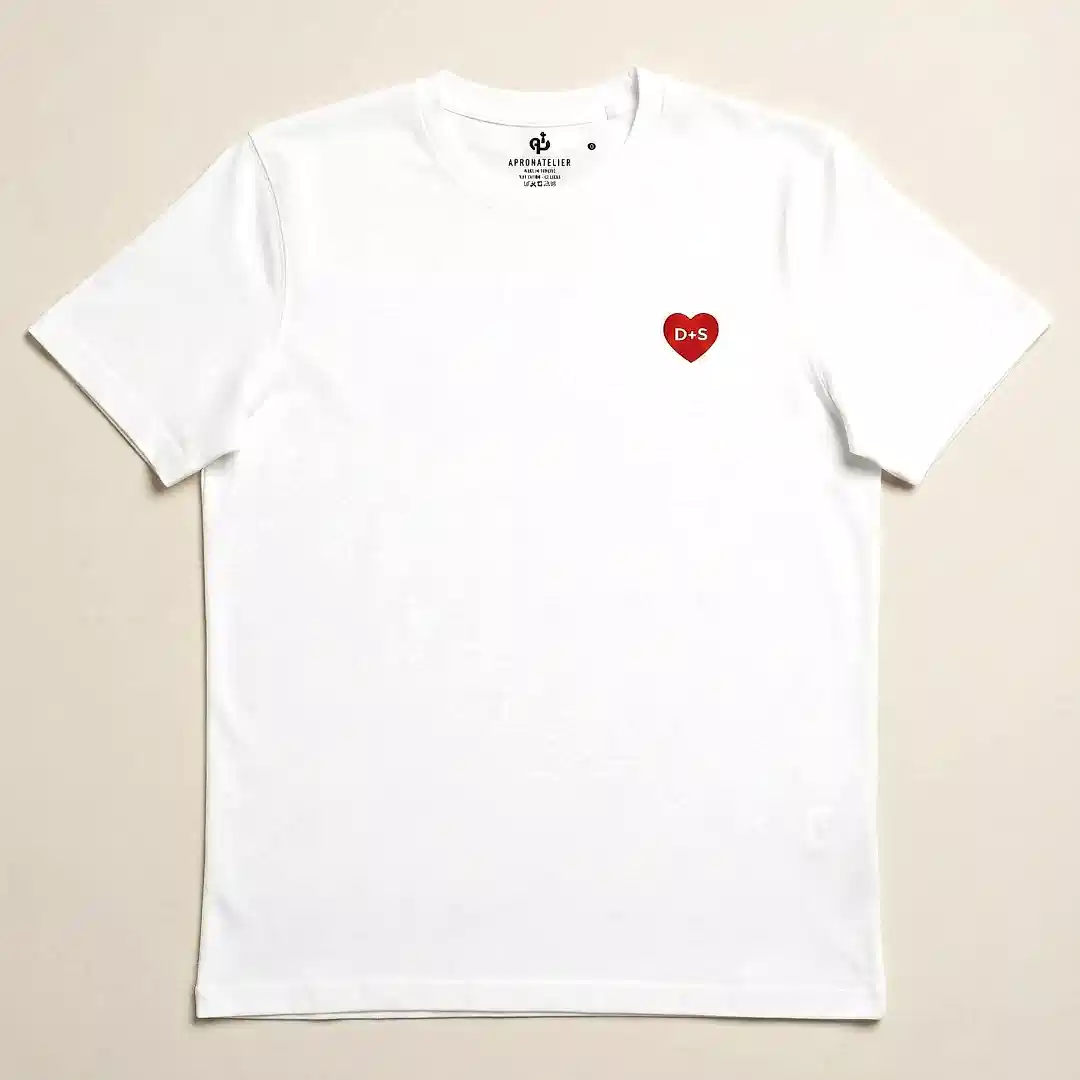 Kalp Baskılı T-shirt