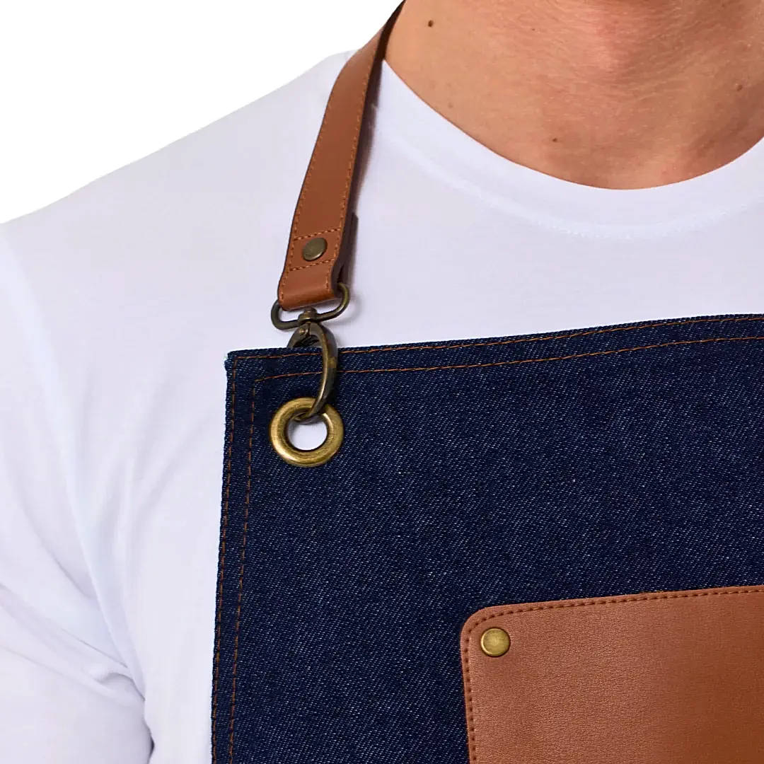 Madrid Önlük - Mavi Kot (Denim)