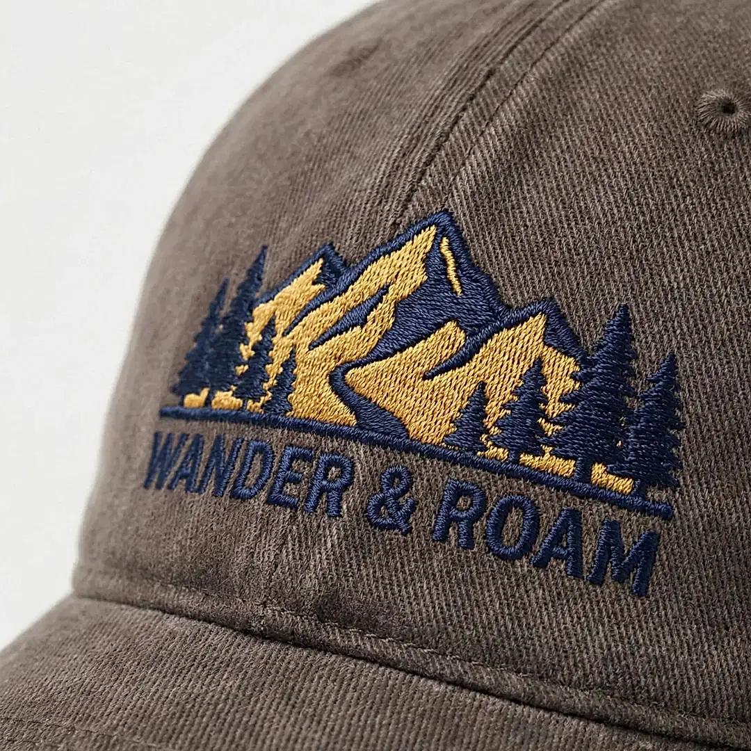 Kahverengi Yıkamalı Gabardin Şapka