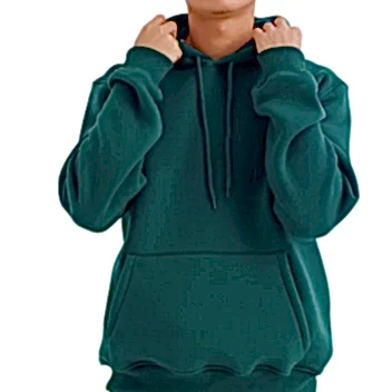 Yeşil Kapüşonlu Sweatshirt