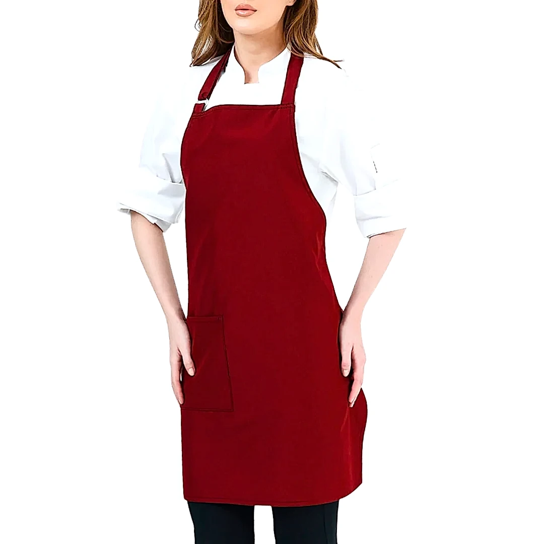 Alpaka Önlük - Bordo (10'lu Paket)