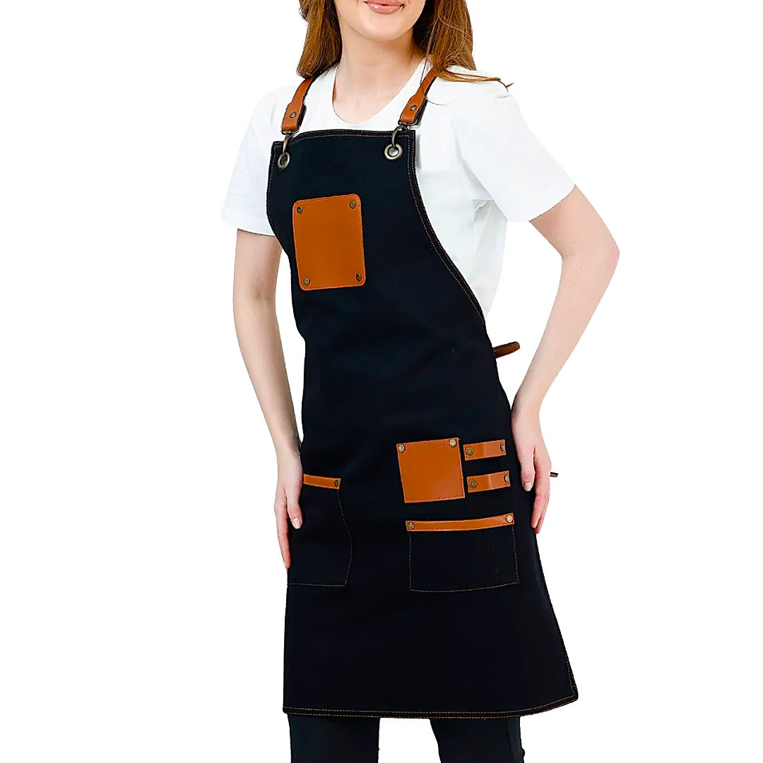 İstanbul Önlük - Siyah Kot (Denim)