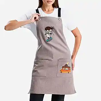 Hazır Nakışlı Önlükler - Dondurma Taş