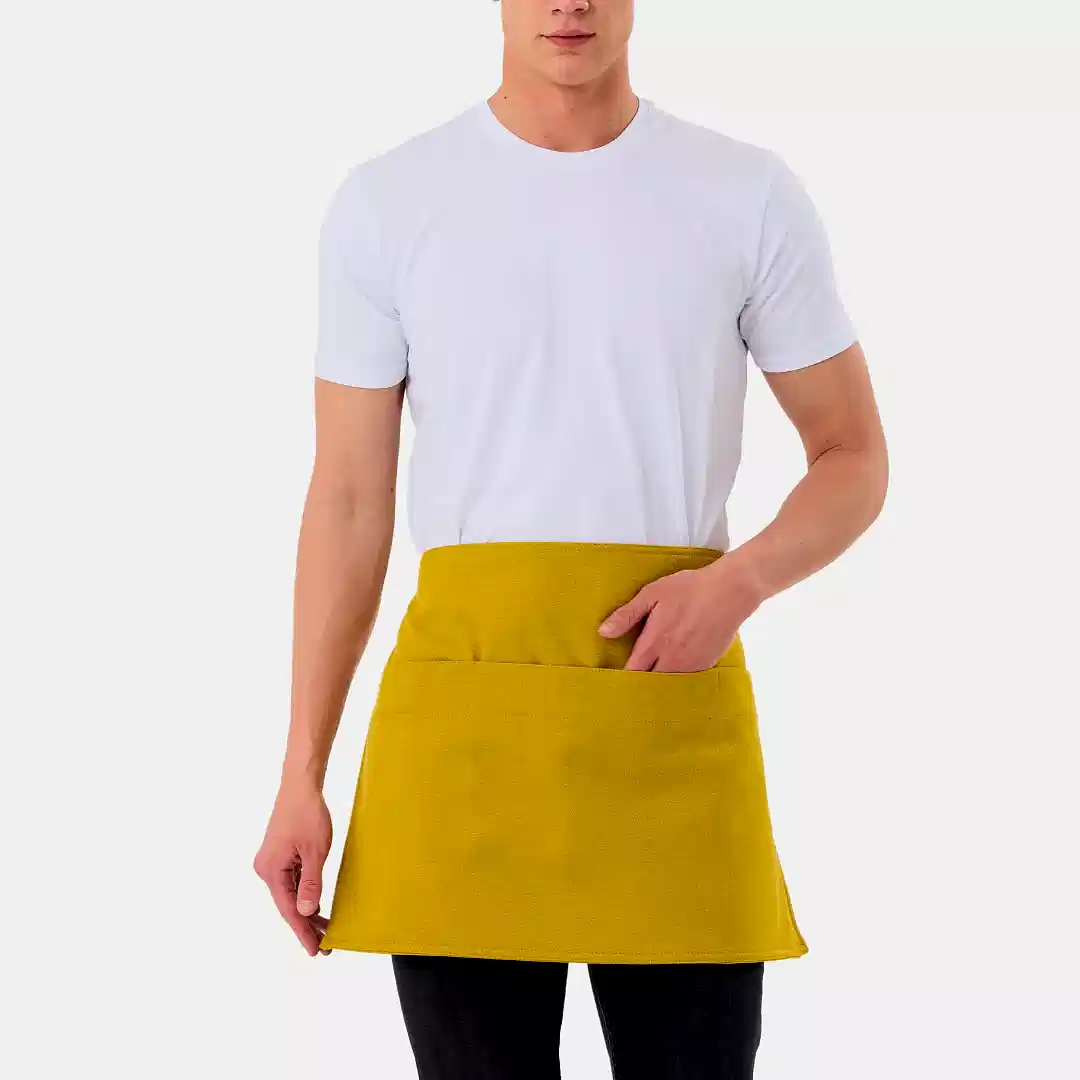 Stockholm Bistro Önlük - Sarı