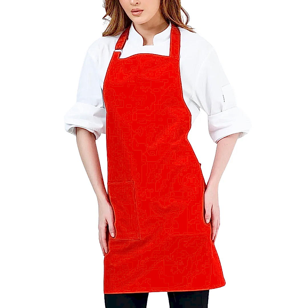 Alpaka Önlük - Kırmızı (10'lu Paket)