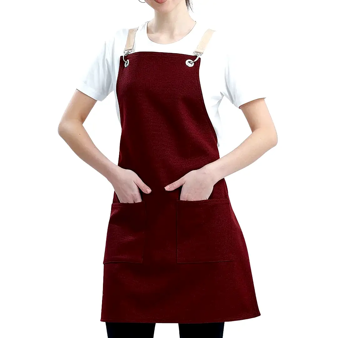Berlin Önlük - Bordo