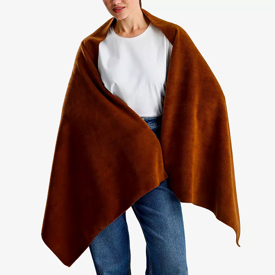 Kahverengi Polar Şal
