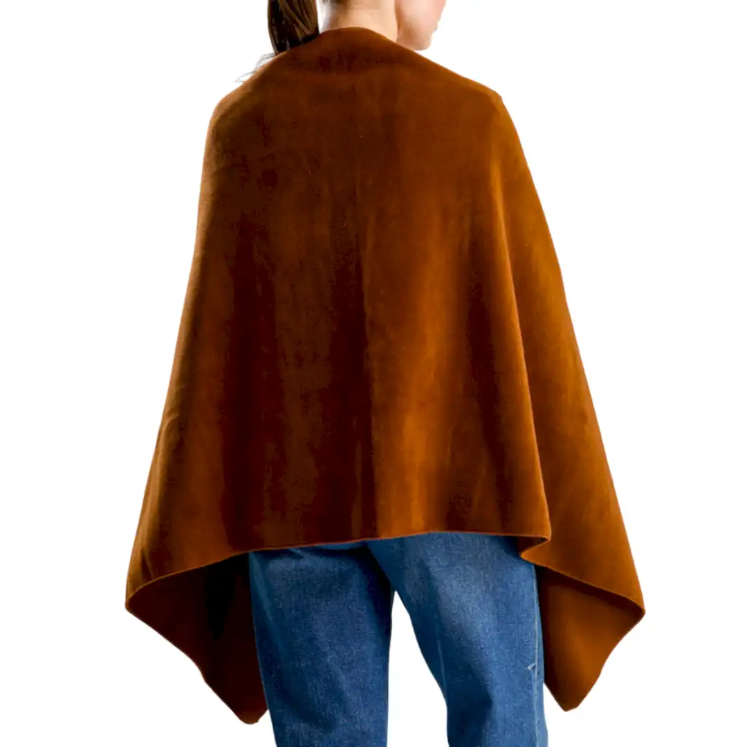 Kahverengi Polar Şal