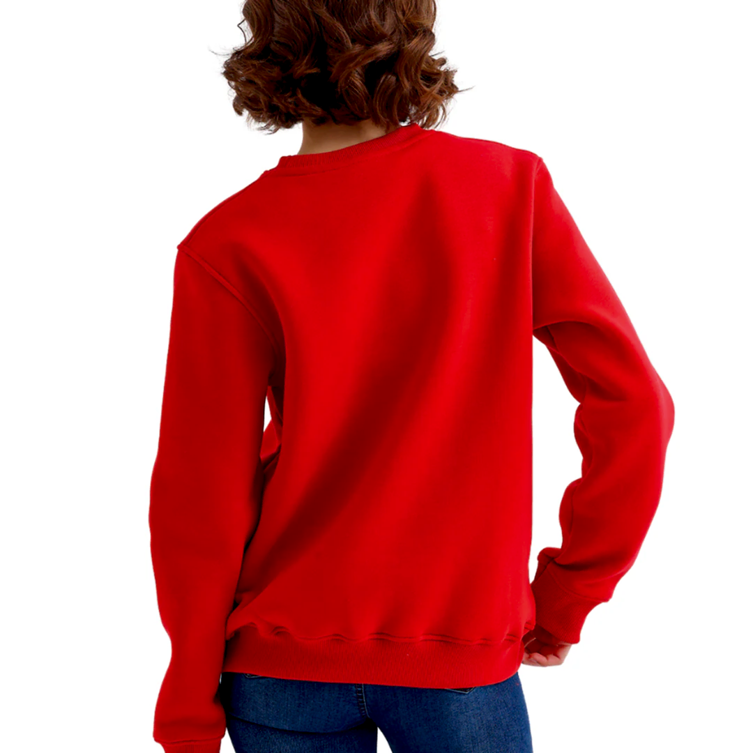 Kırmızı Sweatshirt