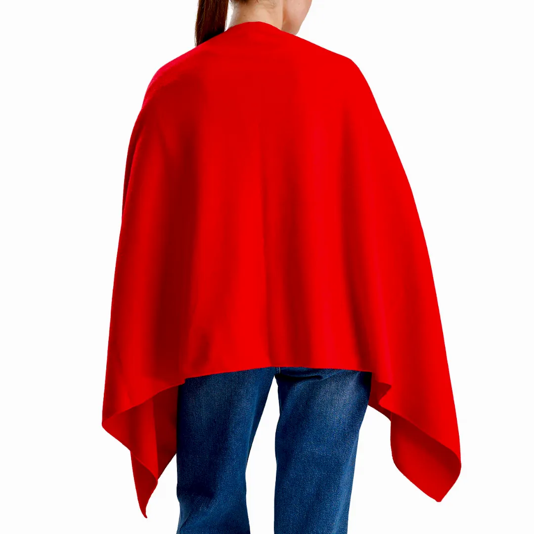 Kırmızı Polar Şal