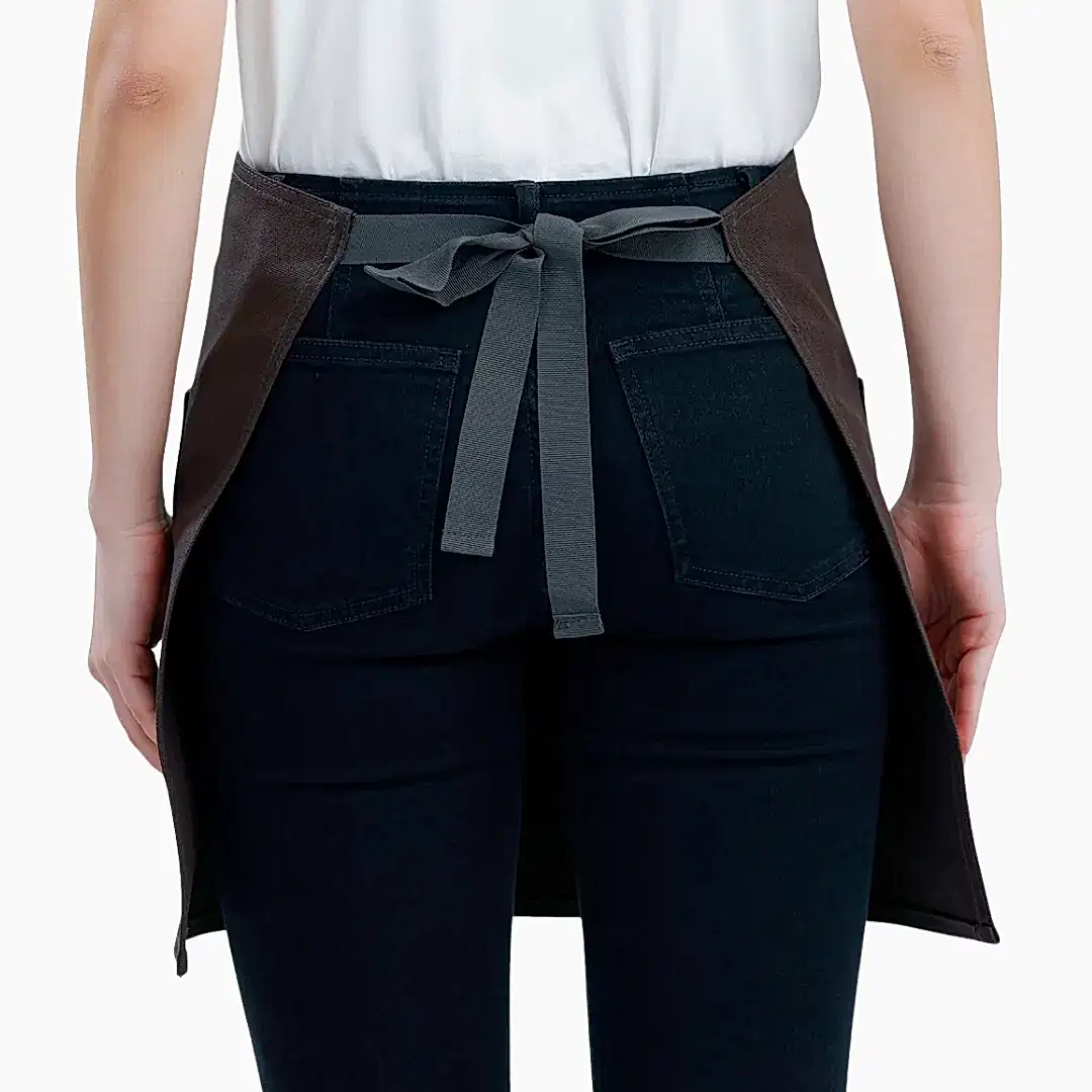 Tokyo Bistro Önlük - Koyu Kahverengi