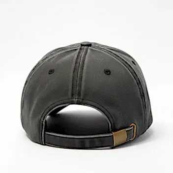 Antrasit Yıkamalı Gabardin Şapka