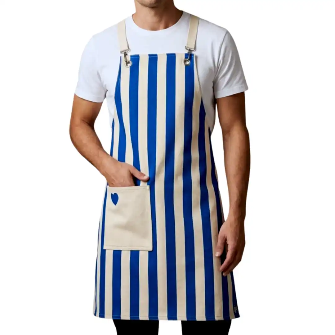 Love Stripe Çift Önlük Seti