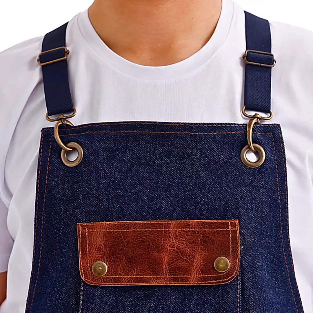 Prag Önlük - Mavi Kot (Denim)