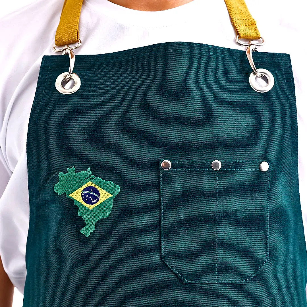 Hazır Nakışlı Önlükler - Brazil Coffee