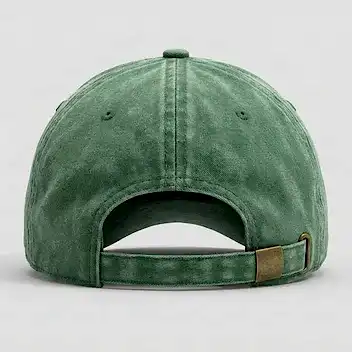 Yeşil Yıkamalı Gabardin Şapka