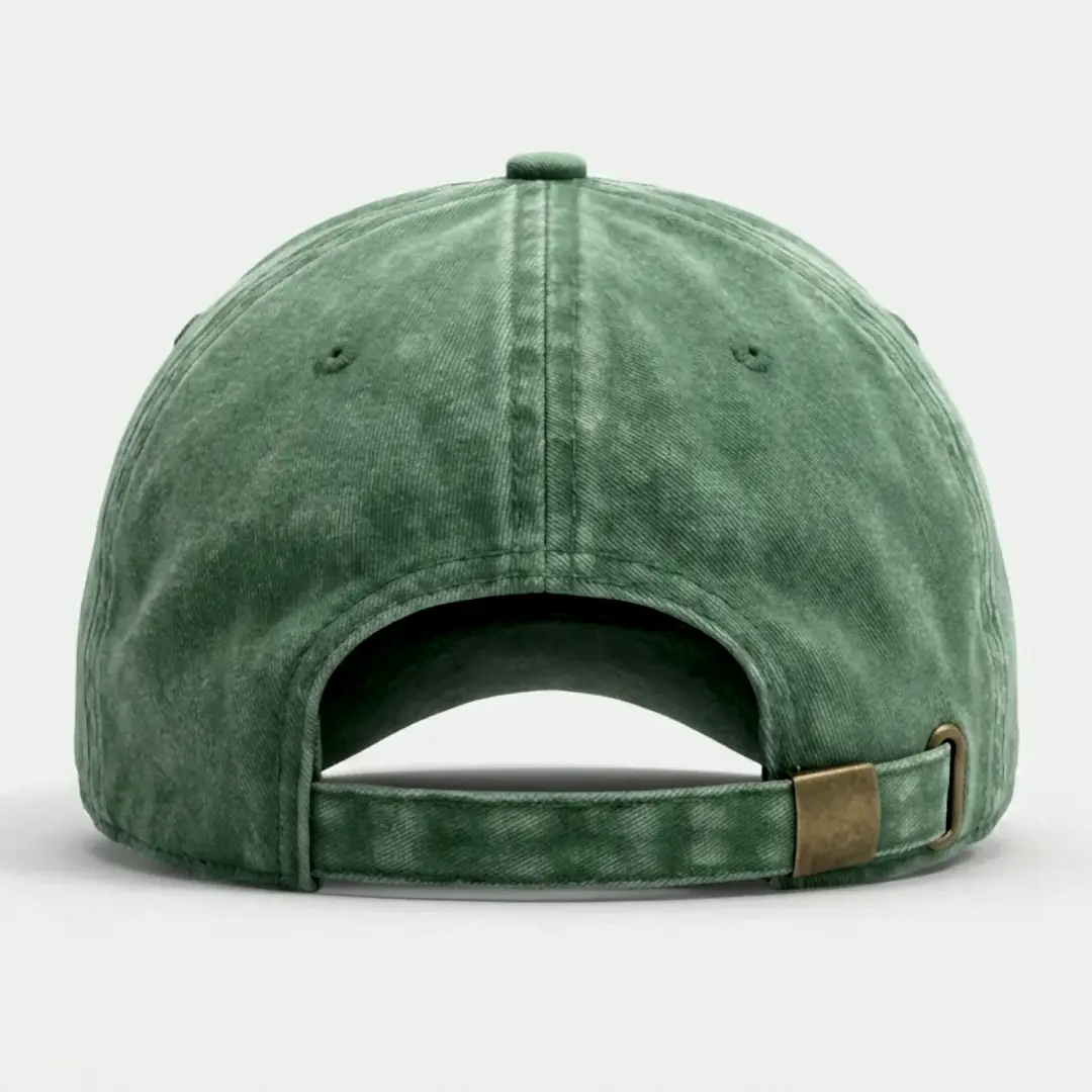 Yeşil Yıkamalı Gabardin Şapka