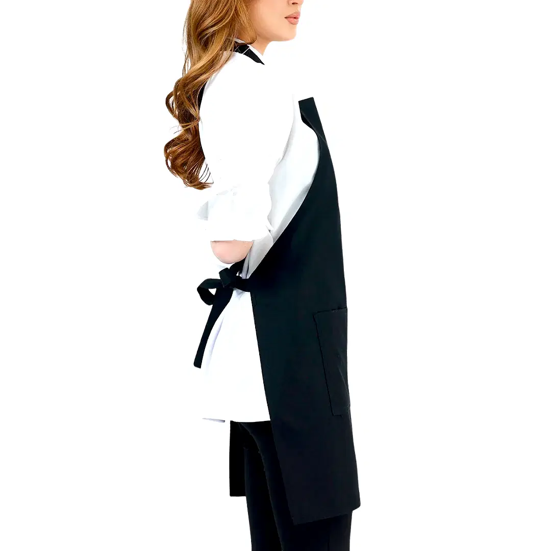 Alpaka Önlük - Siyah (10'lu Paket)