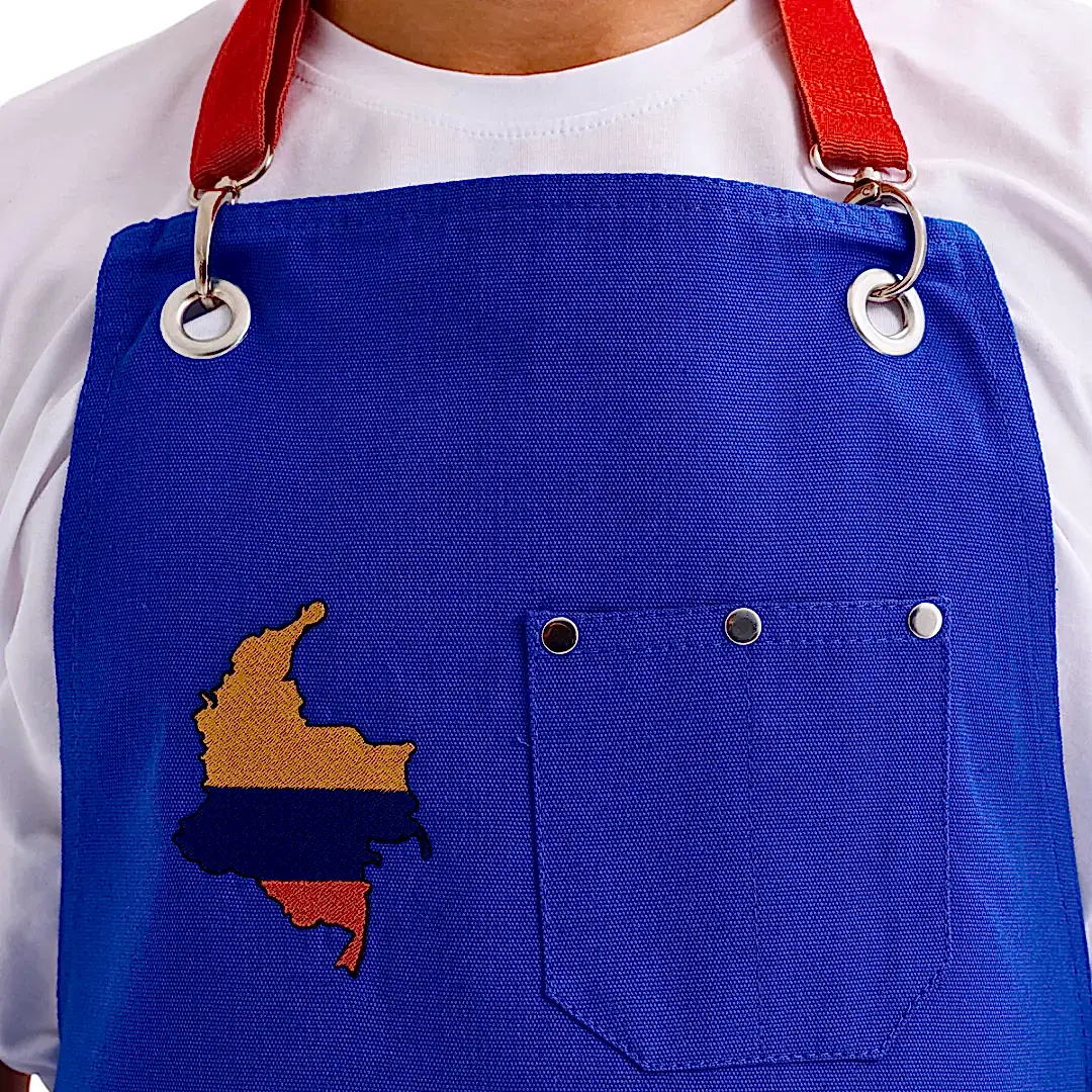 Hazır Nakışlı Önlükler - Colombia Coffee