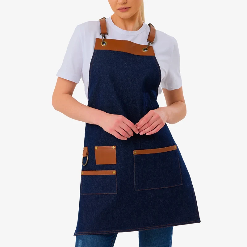 New York Önlük - Mavi Kot (Denim)