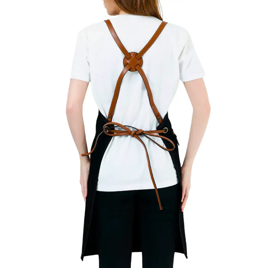 İstanbul Önlük - Siyah Kot (Denim)