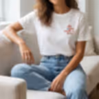 All You Need is Love Baskılı Beyaz T-shirt