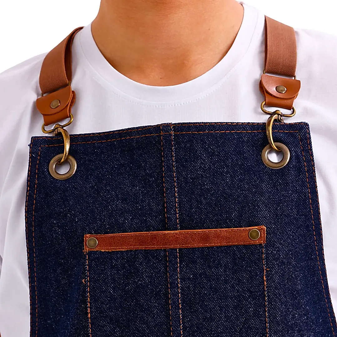 Paris Önlük - Mavi Kot (Denim)