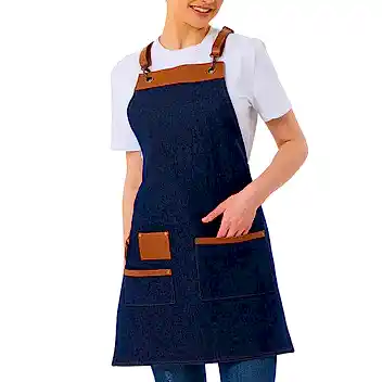 New York Önlük - Mavi Kot (Denim)