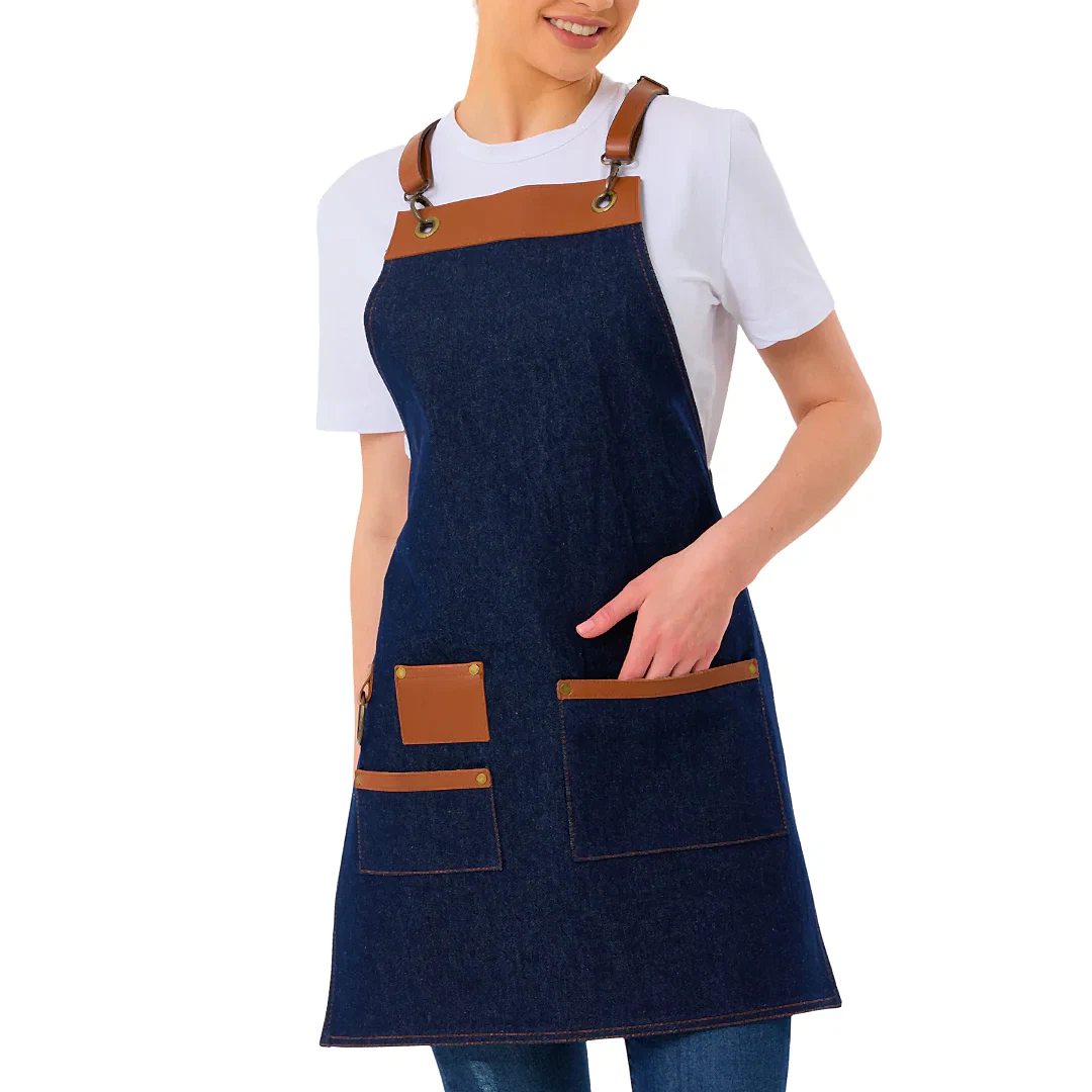 New York Önlük - Mavi Kot (Denim)