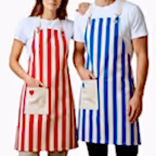 Love Stripe Çift Önlük Seti