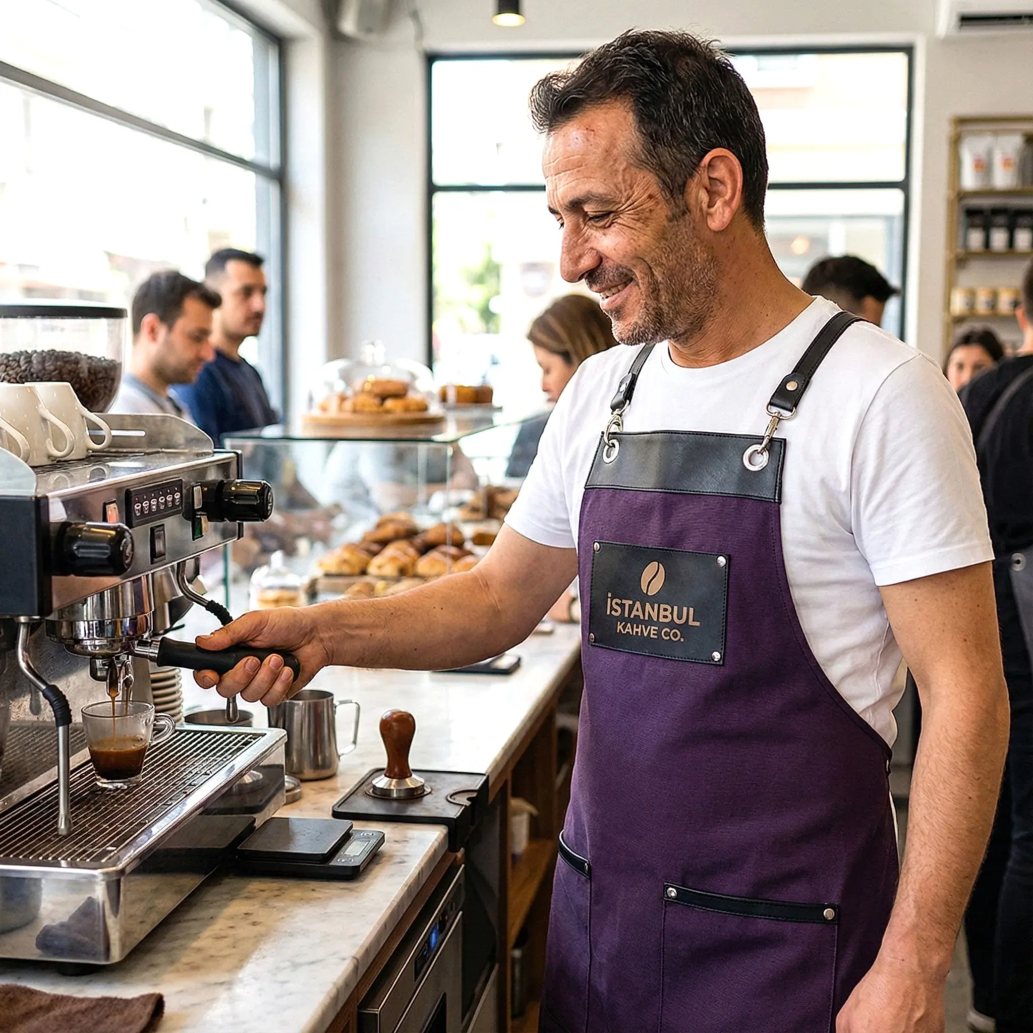 Amsterdam Önlük - Mor