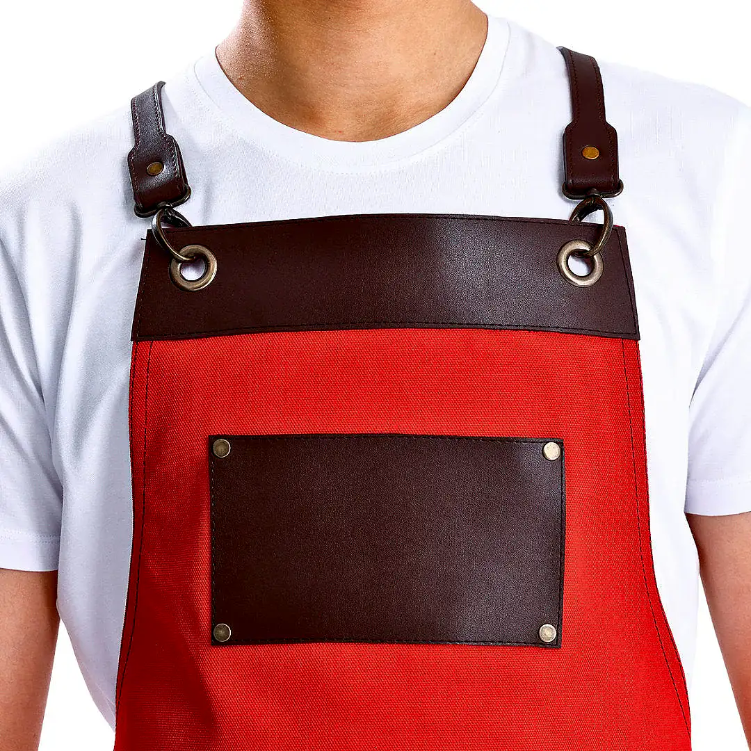 Amsterdam Önlük - Canlı Kırmızı