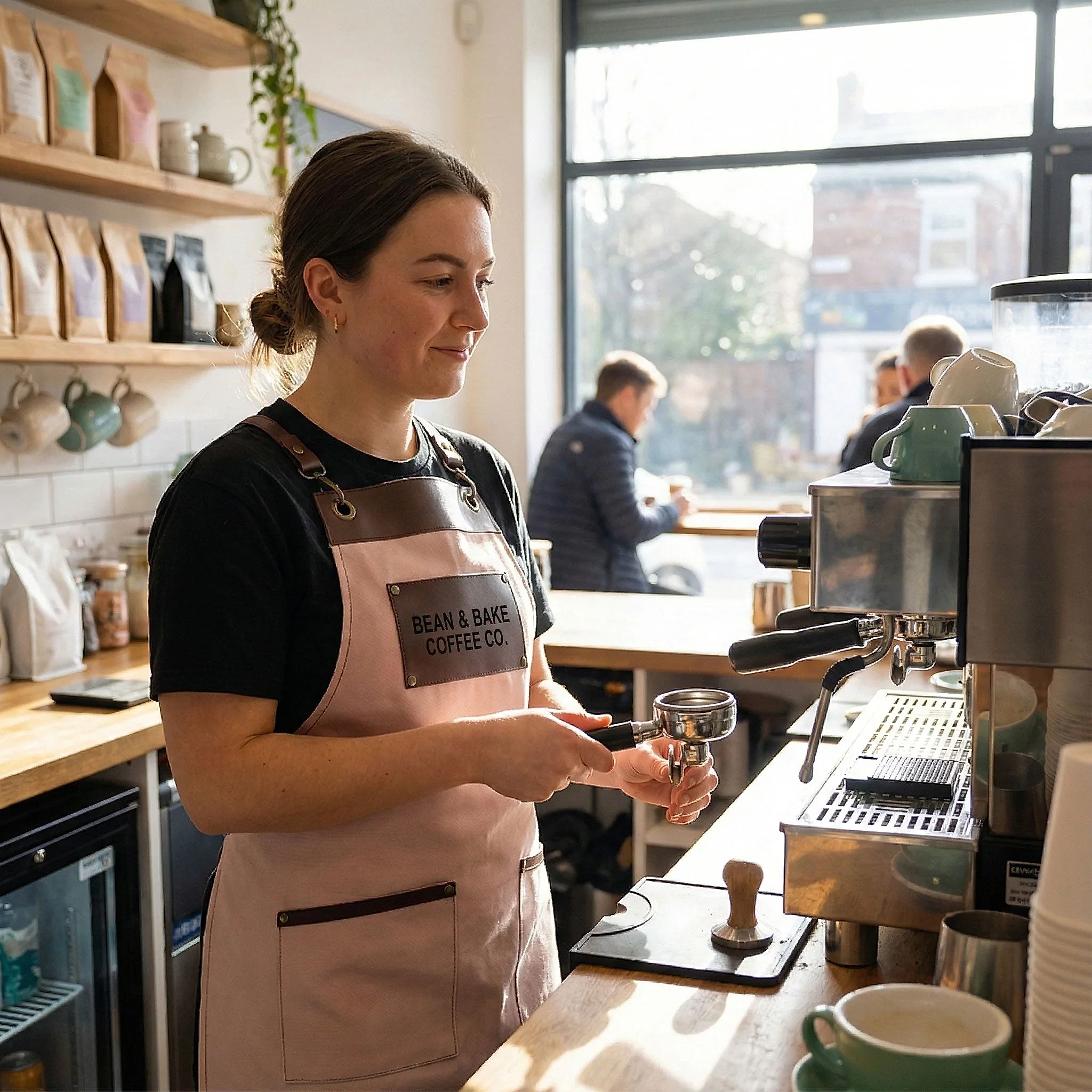 Amsterdam Önlük - Toz Pembe
